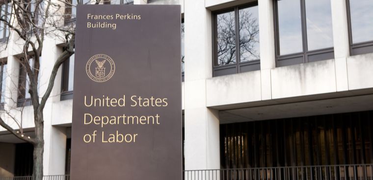 United States Department of Labor in Washington, DC Editorial credit: Mark Van Scyoc / Shutterstock.com