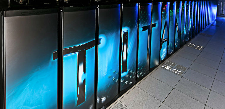Titan Supercomputer at oak ridge national lab