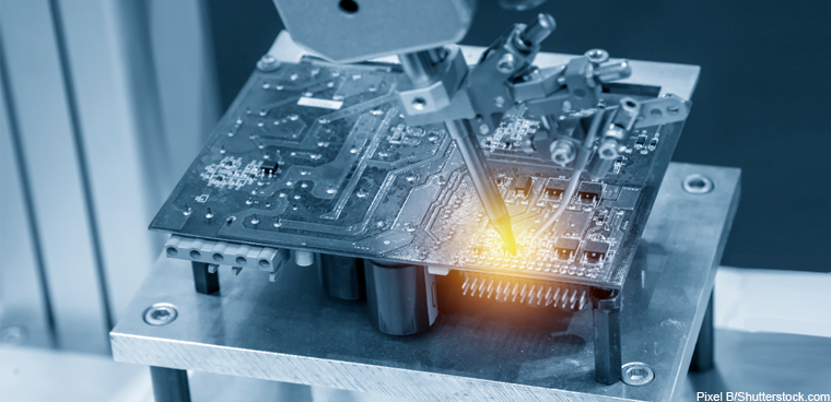 circuit board (Pixel B/Shutterstock.com)