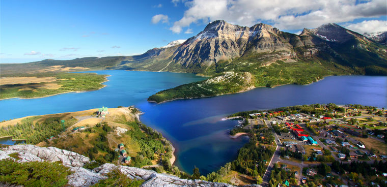 Waterton Lakes National Park in Canada seen from the Bears Hump Shutterstock ID 110566466 By Jason Patrick Ross