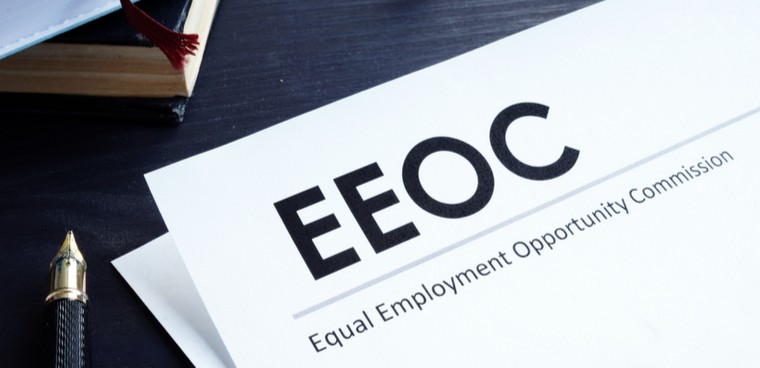 EEOC logo. Shutterstock Image # 1236087784 By Vitalii Vodolazskyi