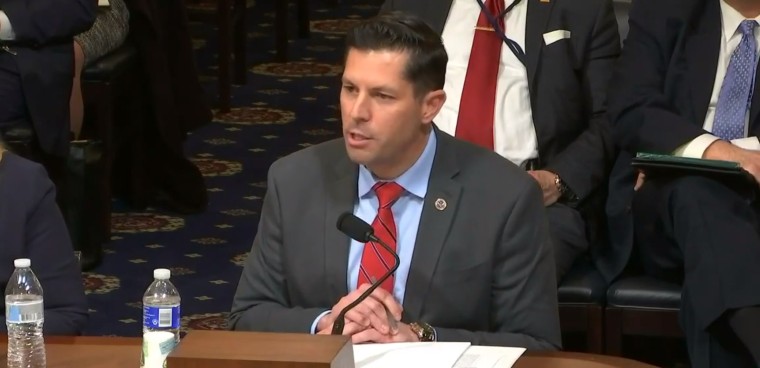 DHS assistant director for infrastructure protection Brian Harrell, testify during a House hearing titled, "Confronting the Rise in Anti-Semitic Domestic Terrorism," Feb. 26, 2020.