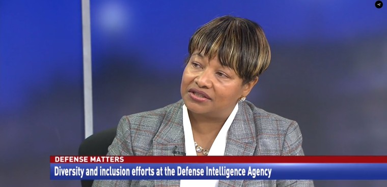 Janice Glover-Jones, the Defense Intelligence Agency's chief diversity, equality and inclusion officer. Photo from Government Matters appearance  November 19, 2019