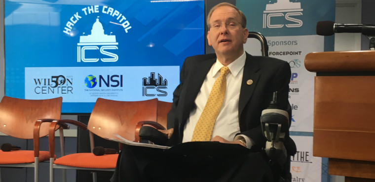Rep. Jim Langevin (D-R.I.) at the Hack the Capitol conference Sept. 20, 2018