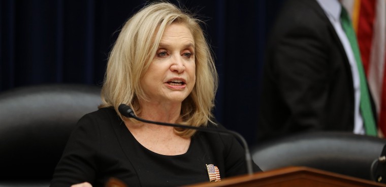 Carolyn Maloney chairs a hearing. Photo courtesy house oversight and government reform committee