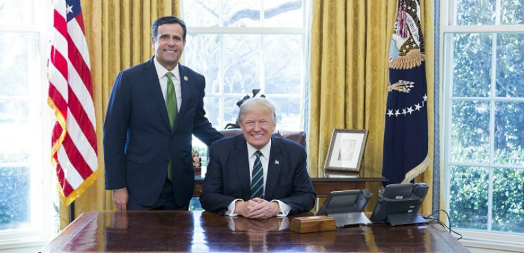 Ratcliffe and Trump Official White House photo