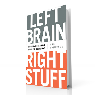 Left Brain Right Stuff book cover