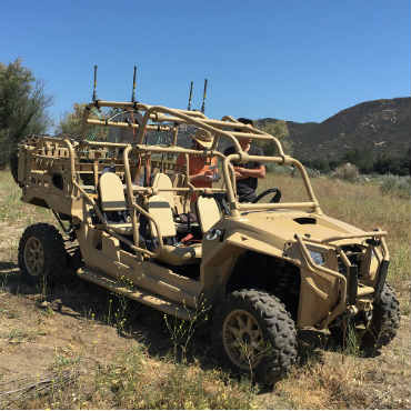Vehicle-mounted drone detection and defense system (Photo: Skysafe)