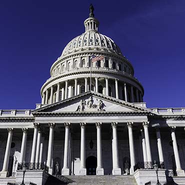 Shutterstock image: the Capitol Building.