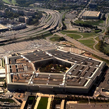 Shutterstock image of the Pentagon.