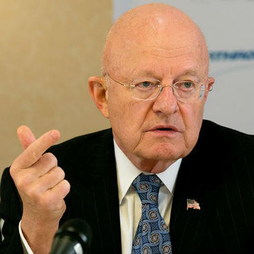 Director of National Intelligence James Clapper (Photo by Michael Bonfigli, Christian Science Monitor)