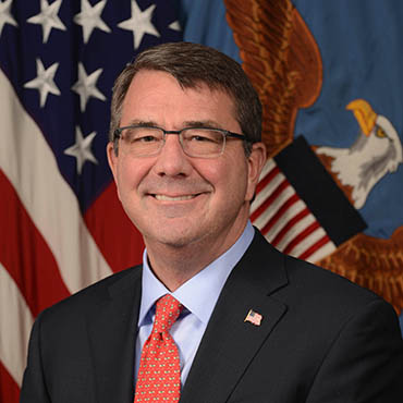 Secretary of Defense Ashton Carter.
