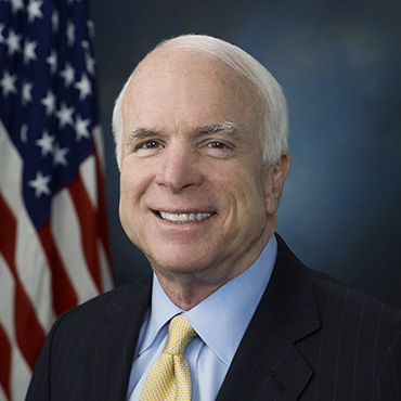 Wikimedia image (public domain): United States Senator John McCain.
