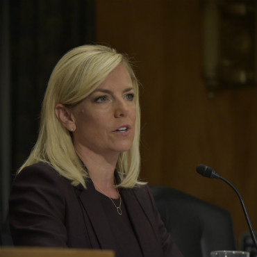 DHS secy confirmation hearing usg photo