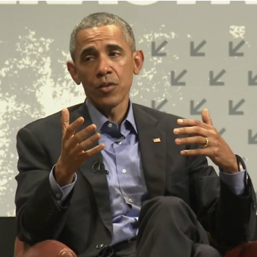 President Obama at SXSW in Austin, Texas, March 11, 2016. Photo from WH.GOV video stream.