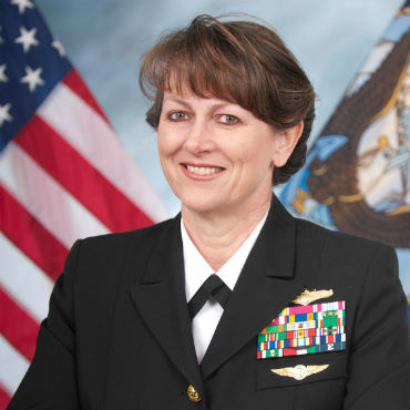 Vice Admiral Jan Tighe. Photo courtesy: U.S. Navy