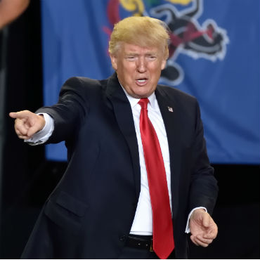 Donald Trump April 2017 rally pennsylvania Shutterstock image evan el-amin credit