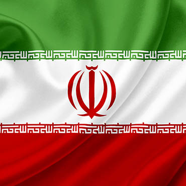 Shutterstock image (by Aleksandar Mijatovic): Iranian flag.