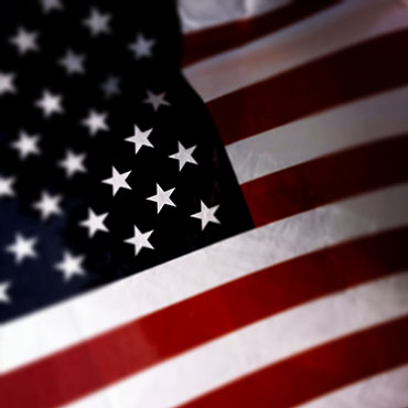 Shutterstock image: American flag.