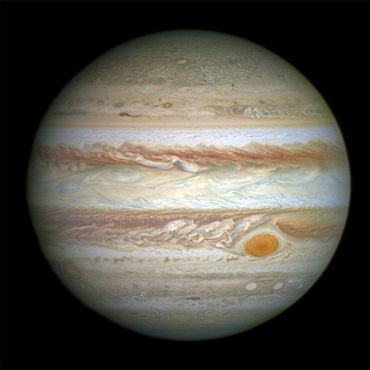 Jupiter. Image via NASA.