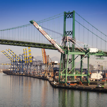 Port of Los Angeles photo credit By Andy Dean Photography/shutterstock.com Stock photo ID: 102300310