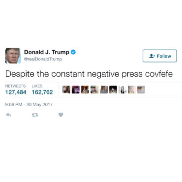 President Trump's 'Covfefe' tweet
